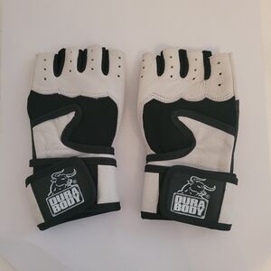 White Platinum Toro Series Workout Gloves